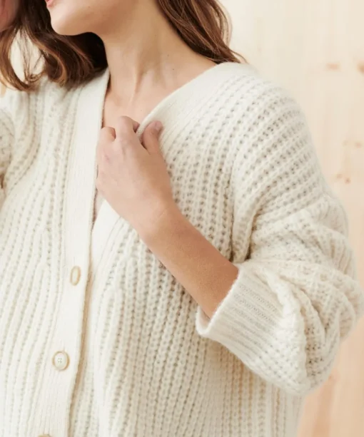 Alpaca Cocoon Cardigan