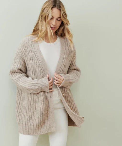 Alpaca Cocoon Cardigan