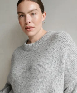 Alpaca Cocoon Crewneck