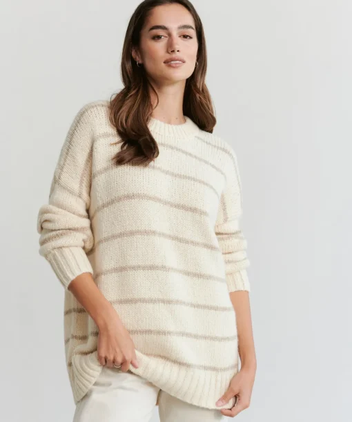 Alpaca Cocoon Crewneck