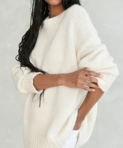 Alpaca Cocoon Crewneck
