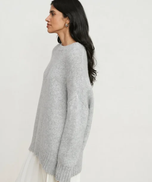 Alpaca Cocoon Crewneck