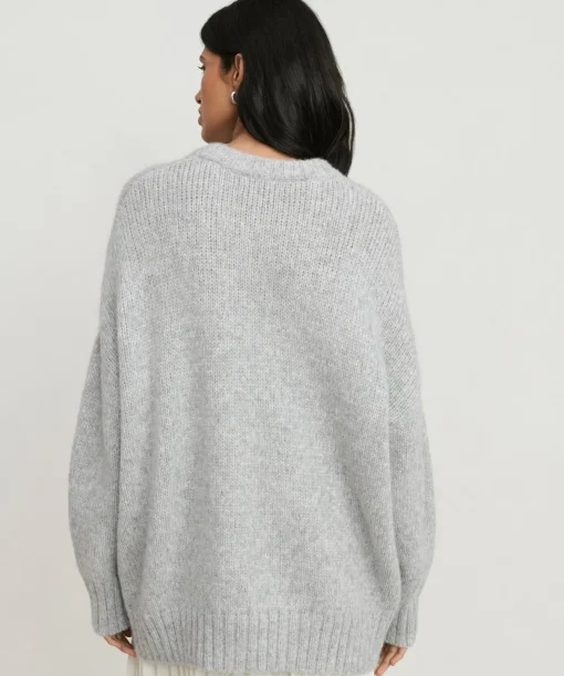 Alpaca Cocoon Crewneck