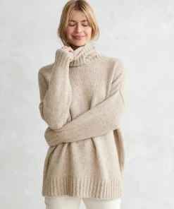 Alpaca Cocoon Turtleneck