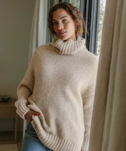 Alpaca Cocoon Turtleneck