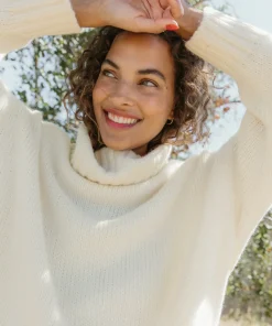 Alpaca Cocoon Turtleneck
