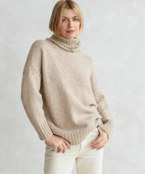Alpaca Cocoon Turtleneck