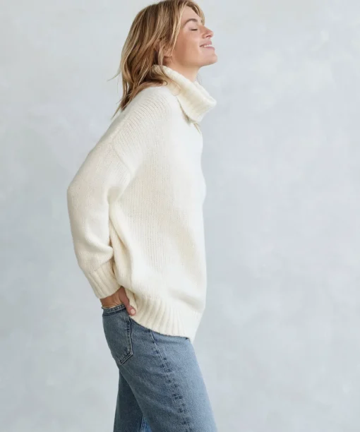 Alpaca Cocoon Turtleneck
