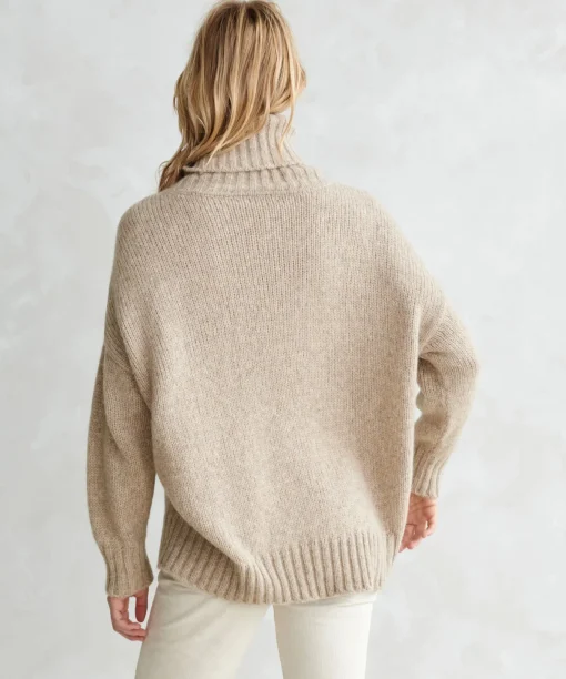 Alpaca Cocoon Turtleneck