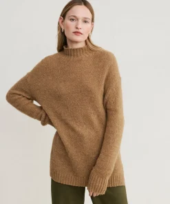 Alpaca Mockneck Pullover