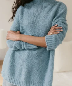 Alpaca Mockneck Pullover