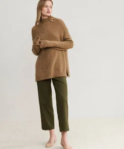 Alpaca Mockneck Pullover