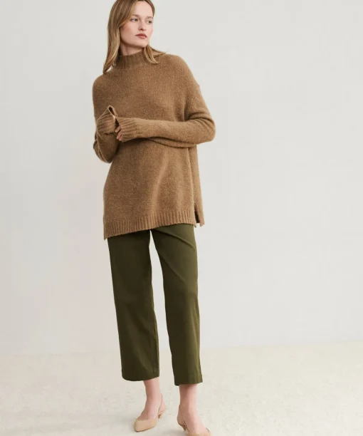 Alpaca Mockneck Pullover