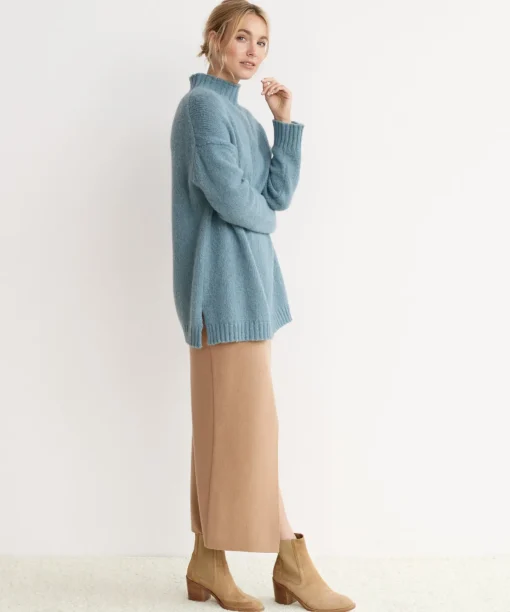 Alpaca Mockneck Pullover