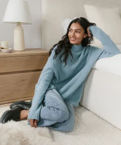 Alpaca Mockneck Pullover