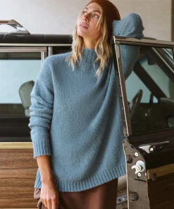 Alpaca Mockneck Pullover
