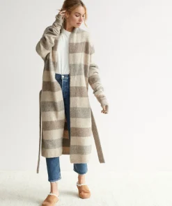 Belted Sweater Coat