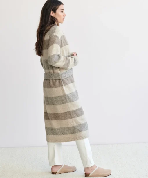Belted Sweater Coat