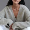Boucle Cocoon Cardigan