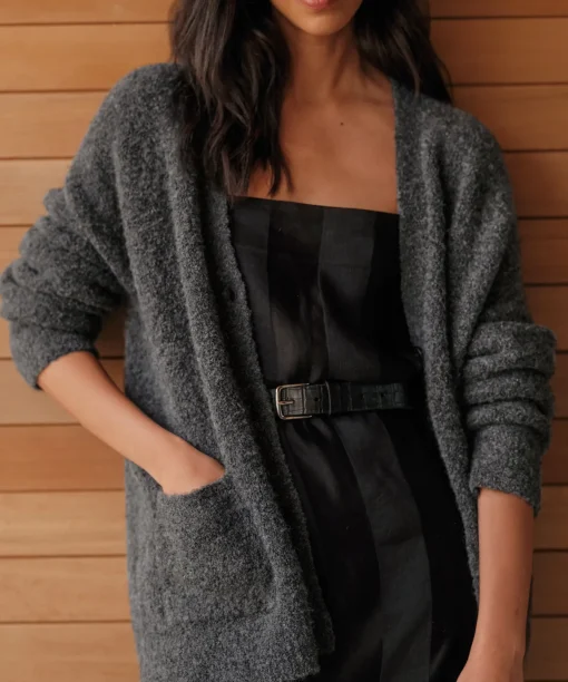 Boucle Cocoon Cardigan