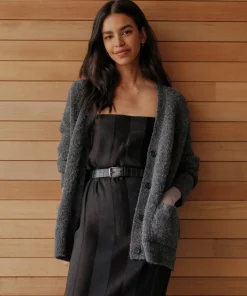 Boucle Cocoon Cardigan