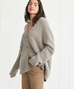Boucle Cocoon Cardigan