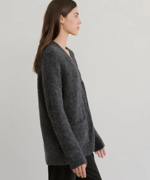 Boucle Cocoon Cardigan