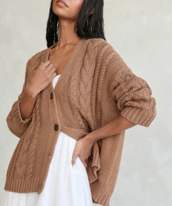 Cable Cardigan