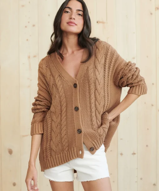 Cable Cardigan