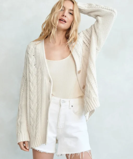 Cable Cardigan