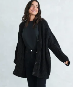 Cable Cocoon Cardigan