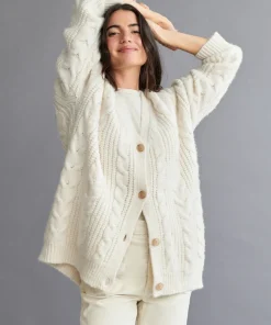 Cable Cocoon Cardigan