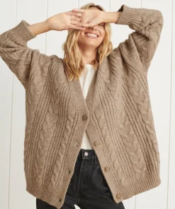 Cable Cocoon Cardigan