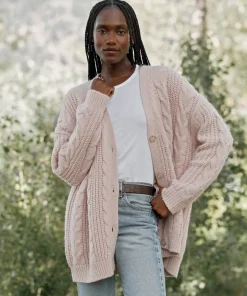 Cable Cocoon Cardigan