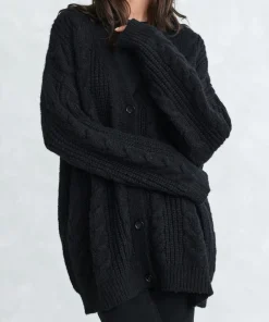 Cable Cocoon Cardigan