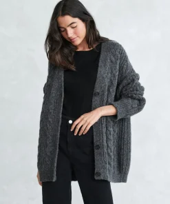 Cable Cocoon Cardigan