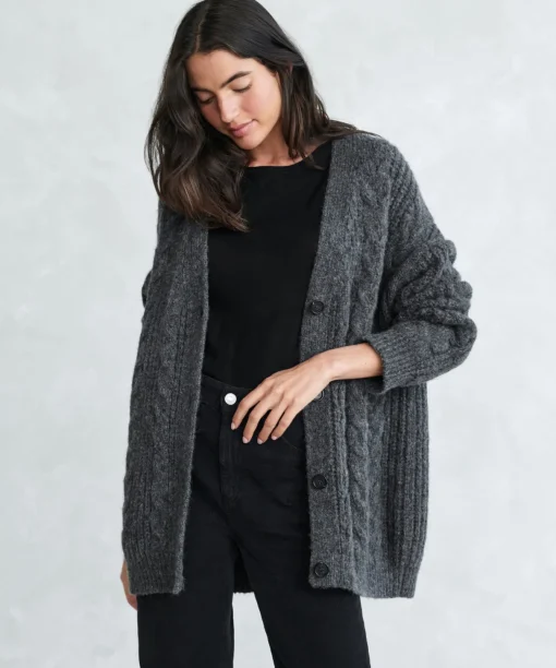 Cable Cocoon Cardigan