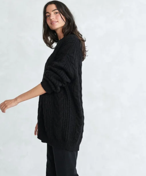 Cable Cocoon Cardigan