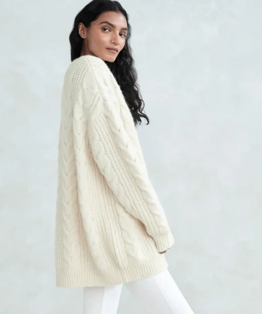 Cable Cocoon Cardigan