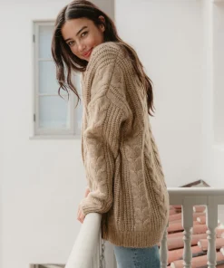 Cable Cocoon Cardigan