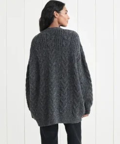 Cable Cocoon Cardigan