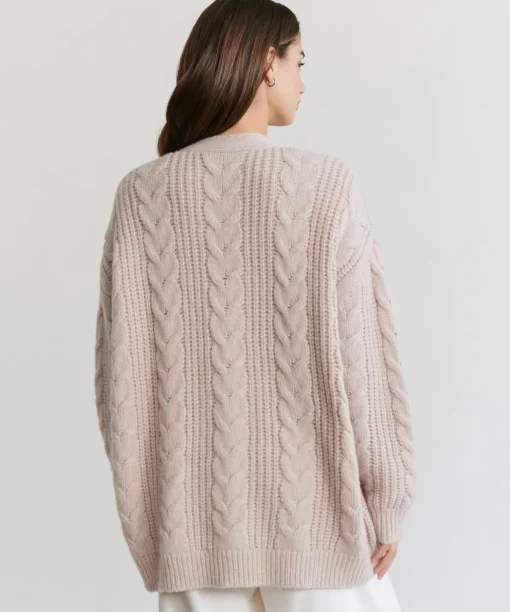 Cable Cocoon Cardigan