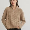 Cable Half Zip
