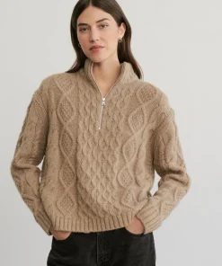 Cable Half Zip