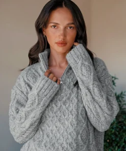 Cable Half Zip