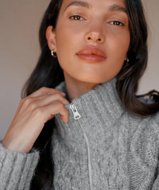 Cable Half Zip