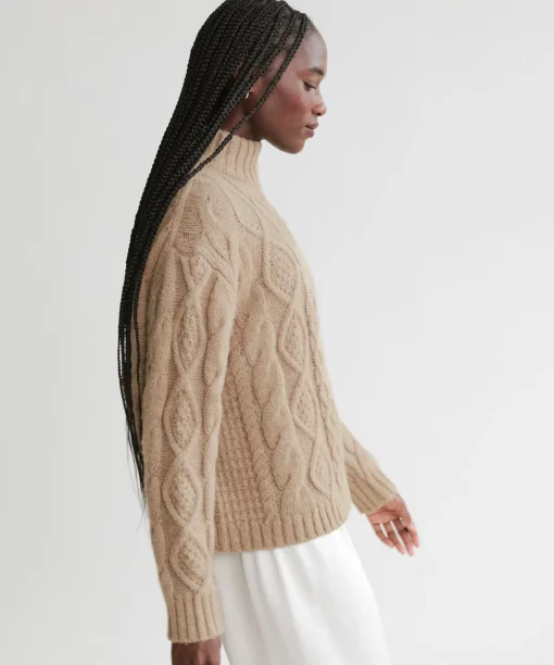 Cable Half Zip