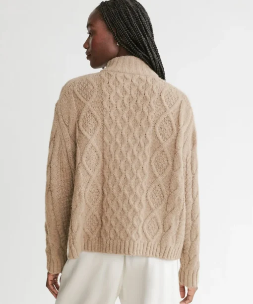 Cable Half Zip
