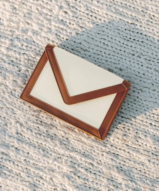 Canvas Envelope Clutch