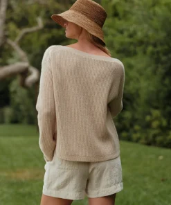 Cashmere Boatneck Sweater